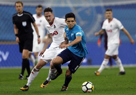 Football. Russian Premier League. Zenit vs. Lokomotiv