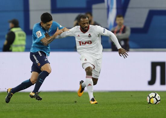 Football. Russian Premier League. Zenit vs. Lokomotiv