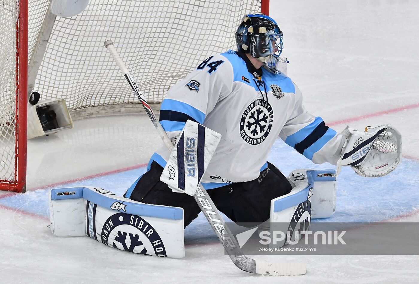 Ice hockey. KHL. Severstal vs. Sibir