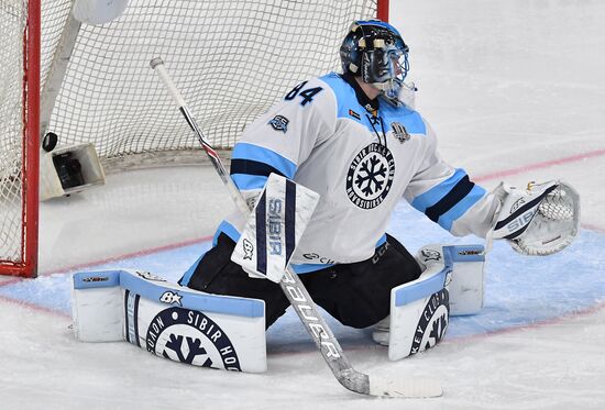 Ice hockey. KHL. Severstal vs. Sibir