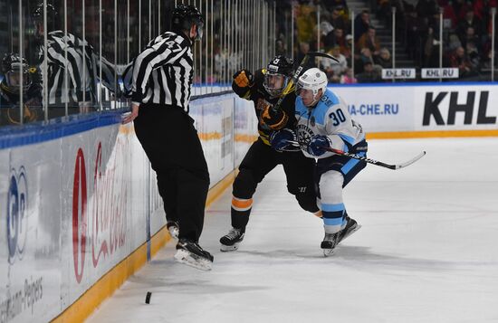 Ice hockey. KHL. Severstal vs. Sibir