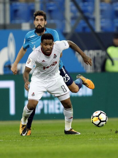 Football. Russian Premier League. Zenit vs. Lokomotiv