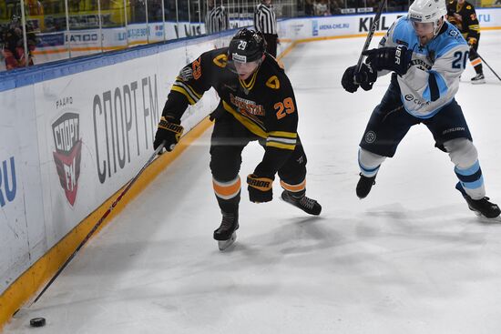 Ice hockey. KHL. Severstal vs. Sibir