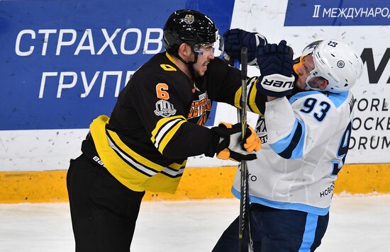 Ice hockey. KHL. Severstal vs. Sibir