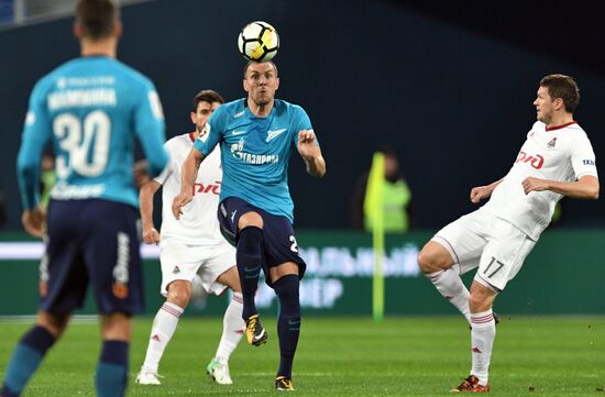 Football. Russian Premier League. Zenit vs. Lokomotiv