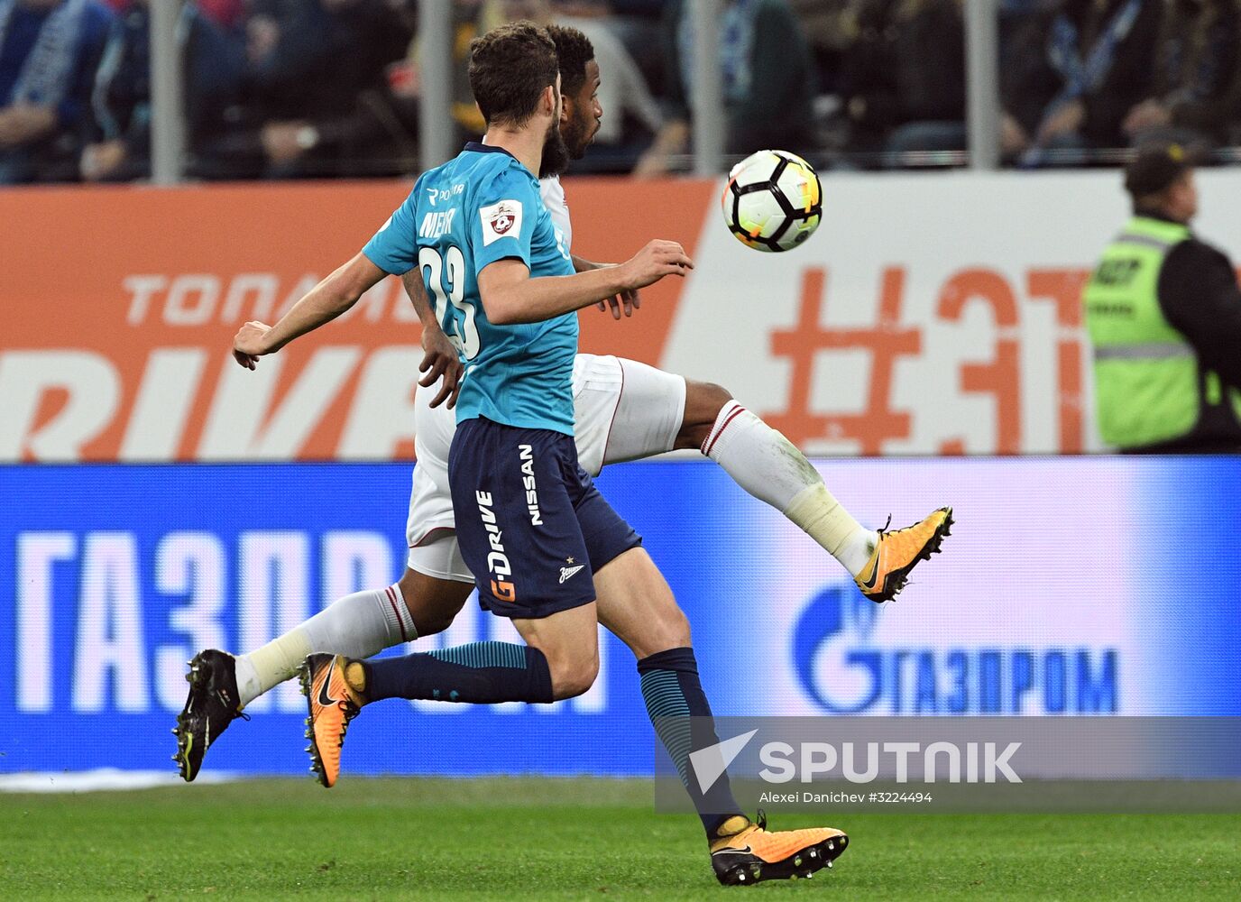 Football. Russian Premier League. Zenit vs. Lokomotiv