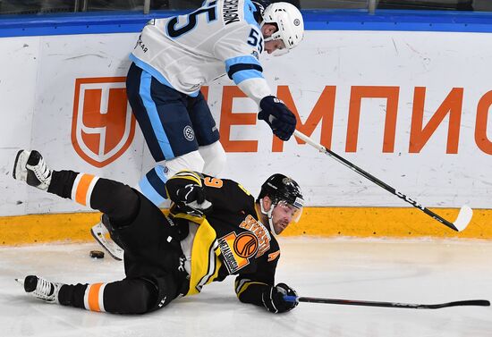 Ice hockey. KHL. Severstal vs. Sibir