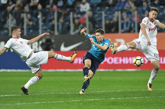 Football. Russian Premier League. Zenit vs. Lokomotiv