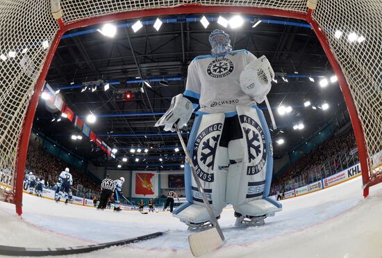 Ice hockey. KHL. Severstal vs. Sibir
