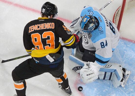 Ice hockey. KHL. Severstal vs. Sibir