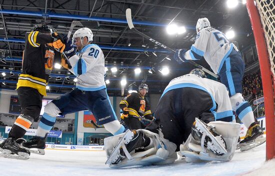 Ice hockey. KHL. Severstal vs. Sibir