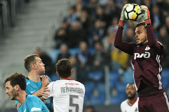 Football. Russian Premier League. Zenit vs. Lokomotiv