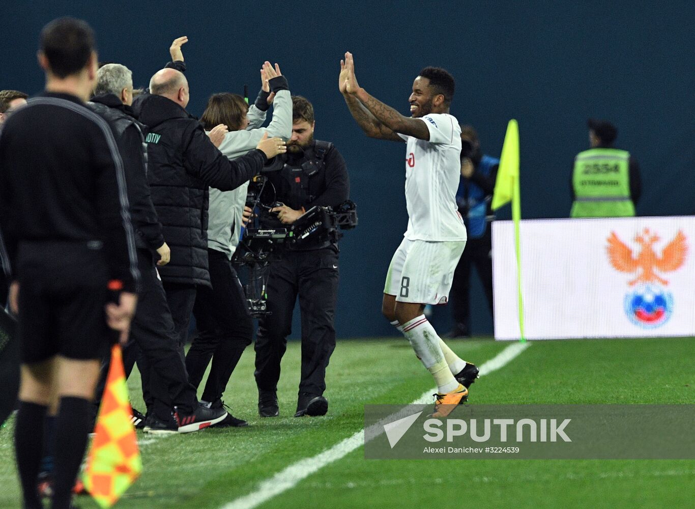 Football. Russian Premier League. Zenit vs. Lokomotiv