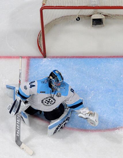 Ice hockey. KHL. Severstal vs. Sibir