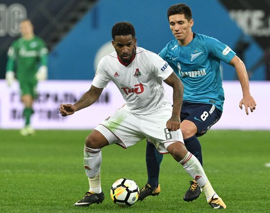 Football. Russian Premier League. Zenit vs. Lokomotiv