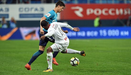Football. Russian Premier League. Zenit vs. Lokomotiv