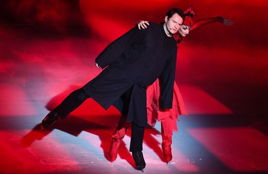 Ilya Averbukh's ice show "Romeo and Juliet" premieres in Moscow