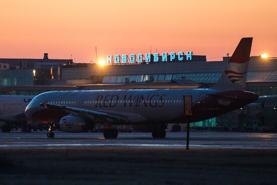 Red Wings launches first flight from Novosibirsk