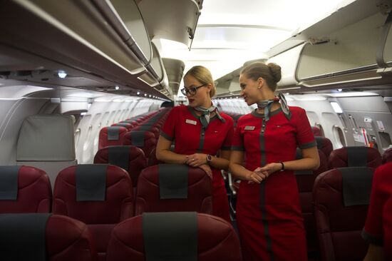 Red Wings launches first flight from Novosibirsk