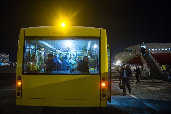 Red Wings launches first flight from Novosibirsk