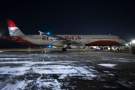 Red Wings launches first flight from Novosibirsk