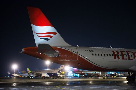 Red Wings launches first flight from Novosibirsk