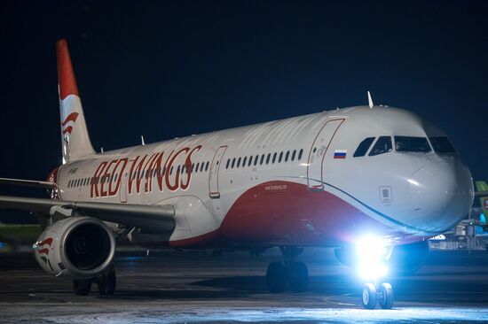 Red Wings launches first flight from Novosibirsk