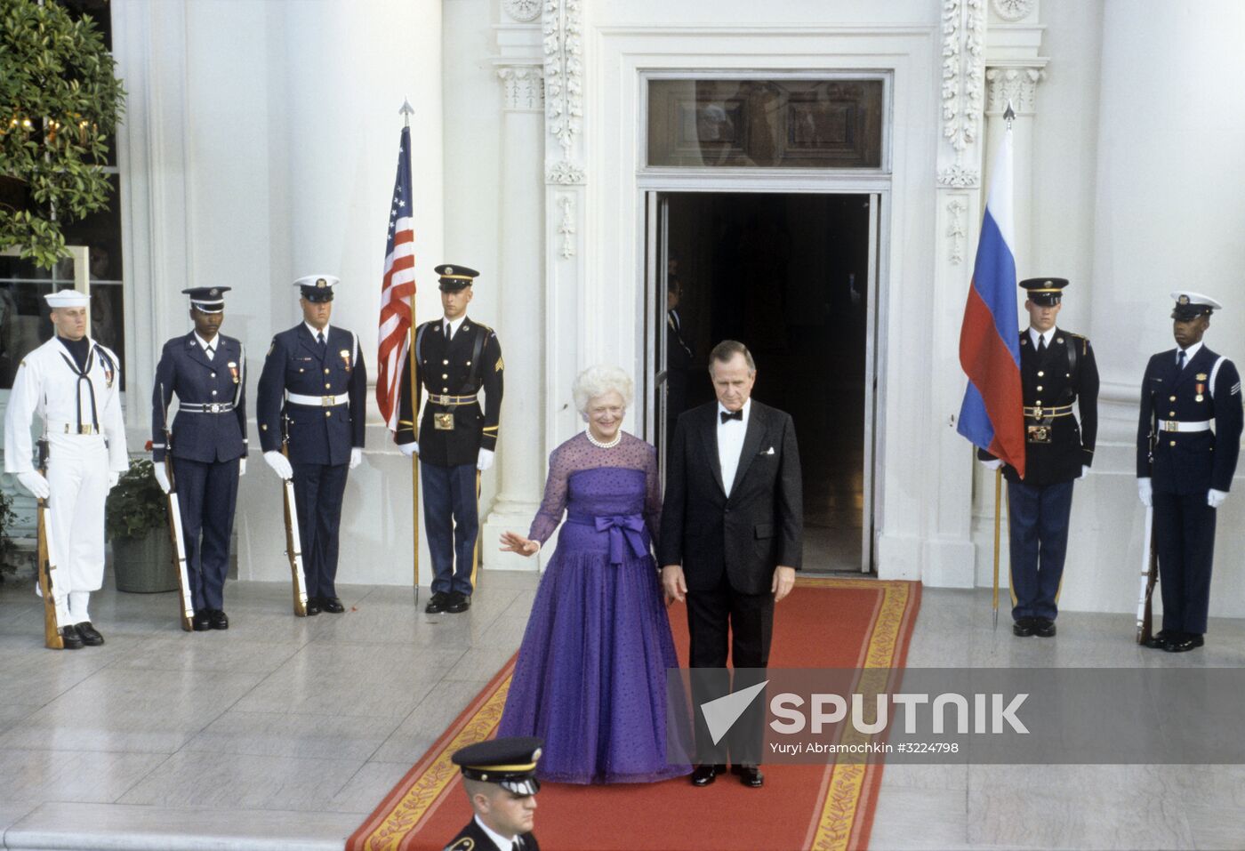 President Boris Yeltsin's visit to the United States