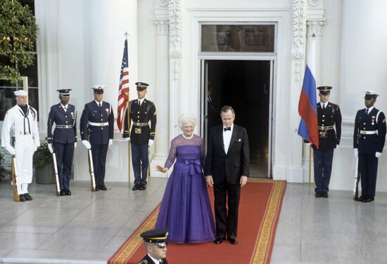 President Boris Yeltsin's visit to the United States