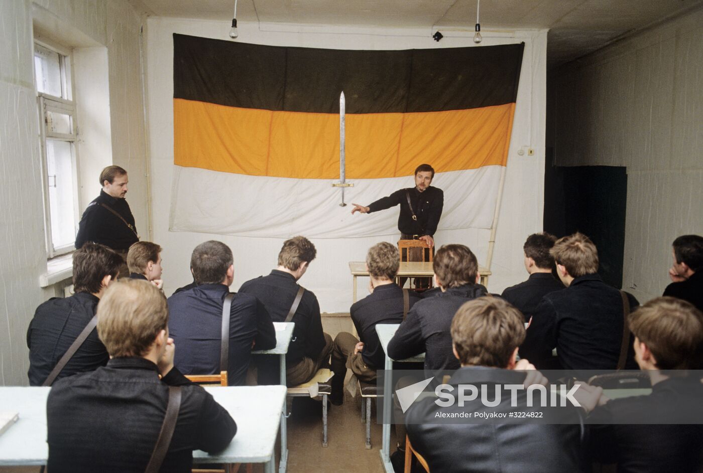 Russian National Unity's leader Alexander Barkashov