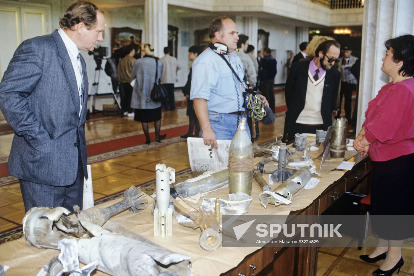 Exhibit at Russian Supreme Council on events in Abkhazia