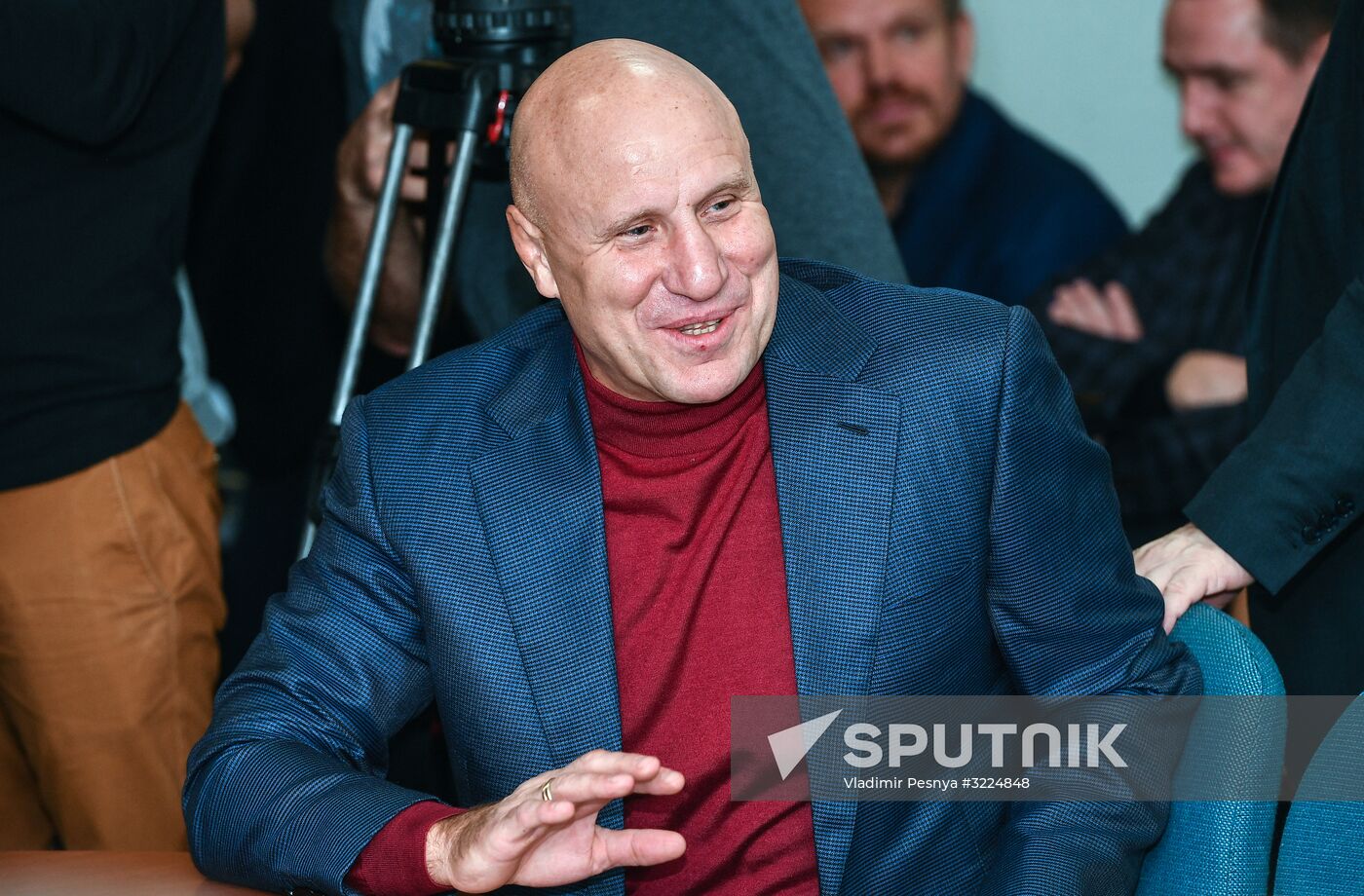 Meeting of the Russian Olympic Committee's executive committee