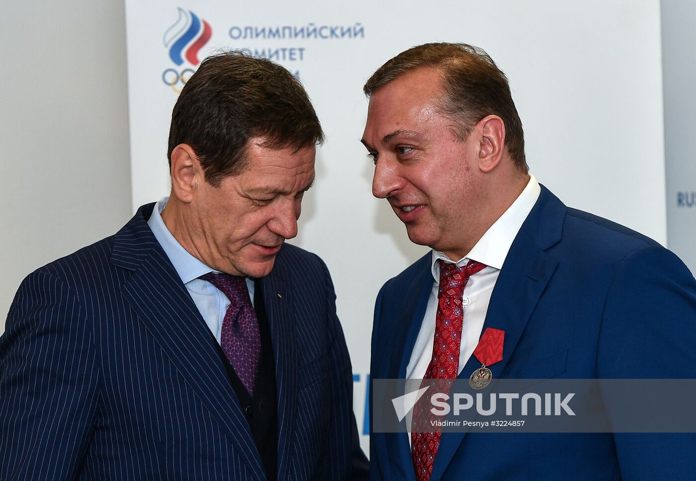 Meeting of the Russian Olympic Committee's executive committee