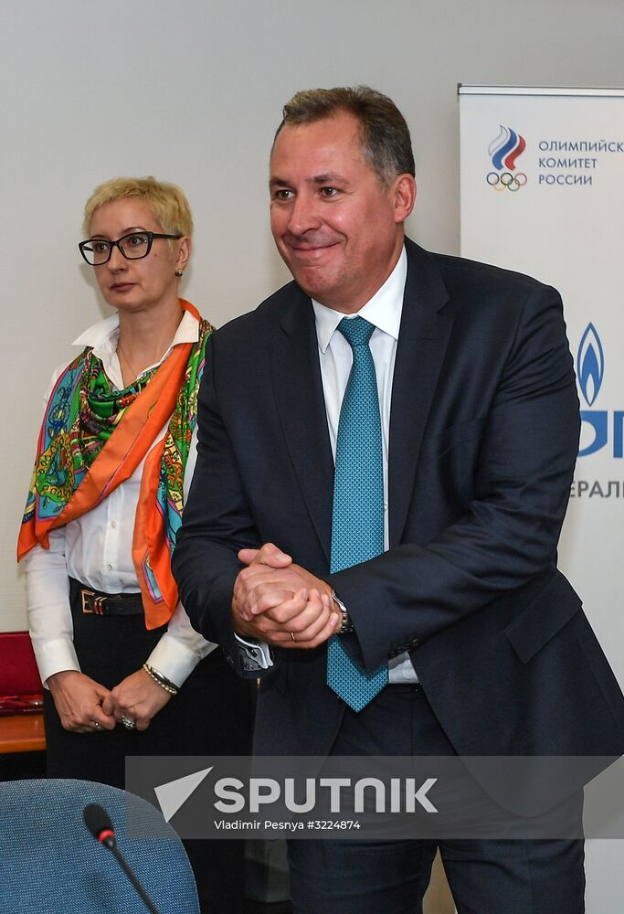 Meeting of the Russian Olympic Committee's executive committee