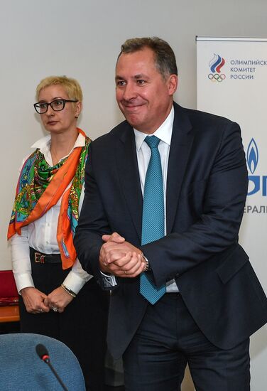 Meeting of the Russian Olympic Committee's executive committee