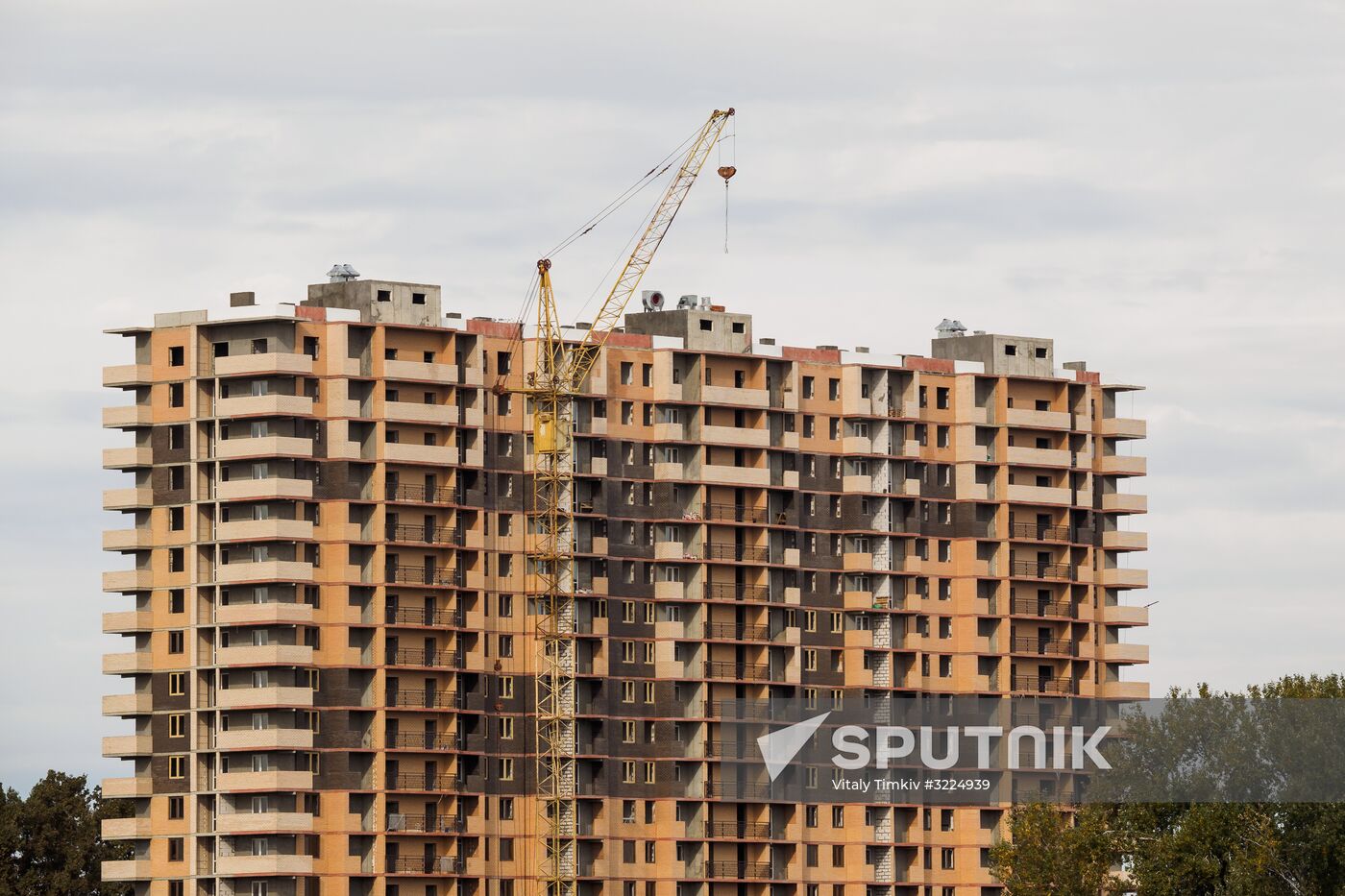 Housing construction in Krasnodar