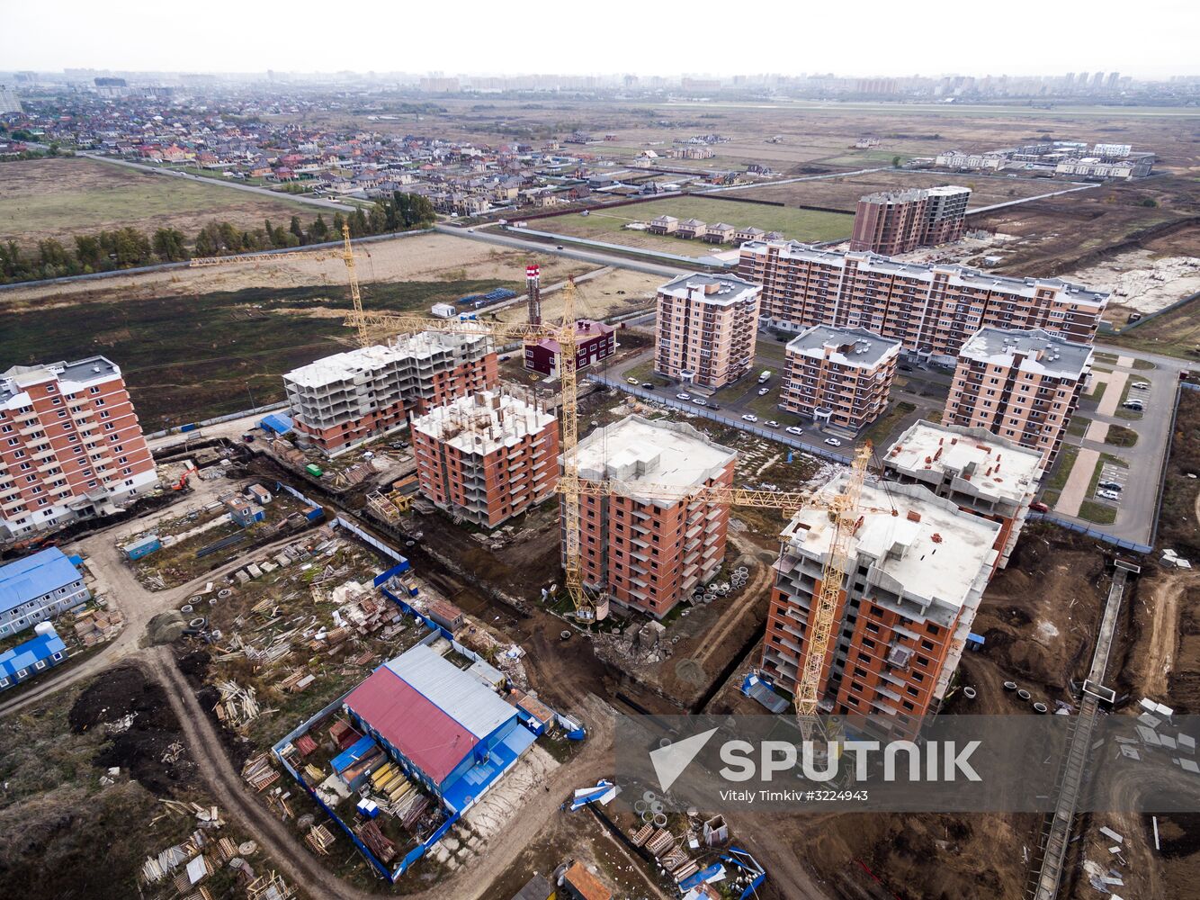 Housing construction in Krasnodar
