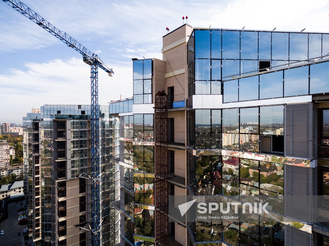 Housing construction in Krasnodar