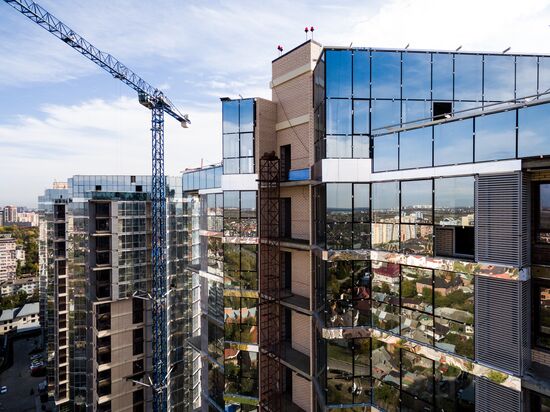 Housing construction in Krasnodar