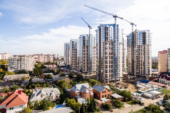 Housing construction in Krasnodar