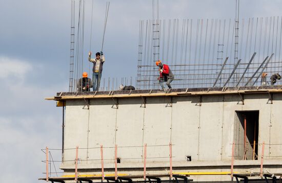 Housing construction in Krasnodar