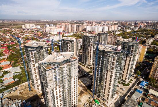 Housing construction in Krasnodar