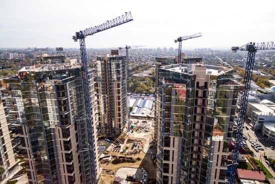 Housing construction in Krasnodar