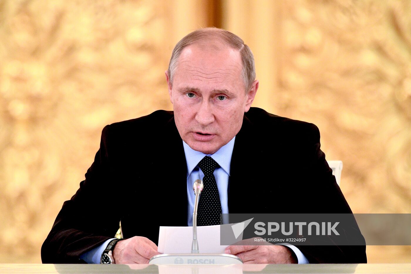 President Putin meets with members of Presidential Council for Civil Society and Human Rights