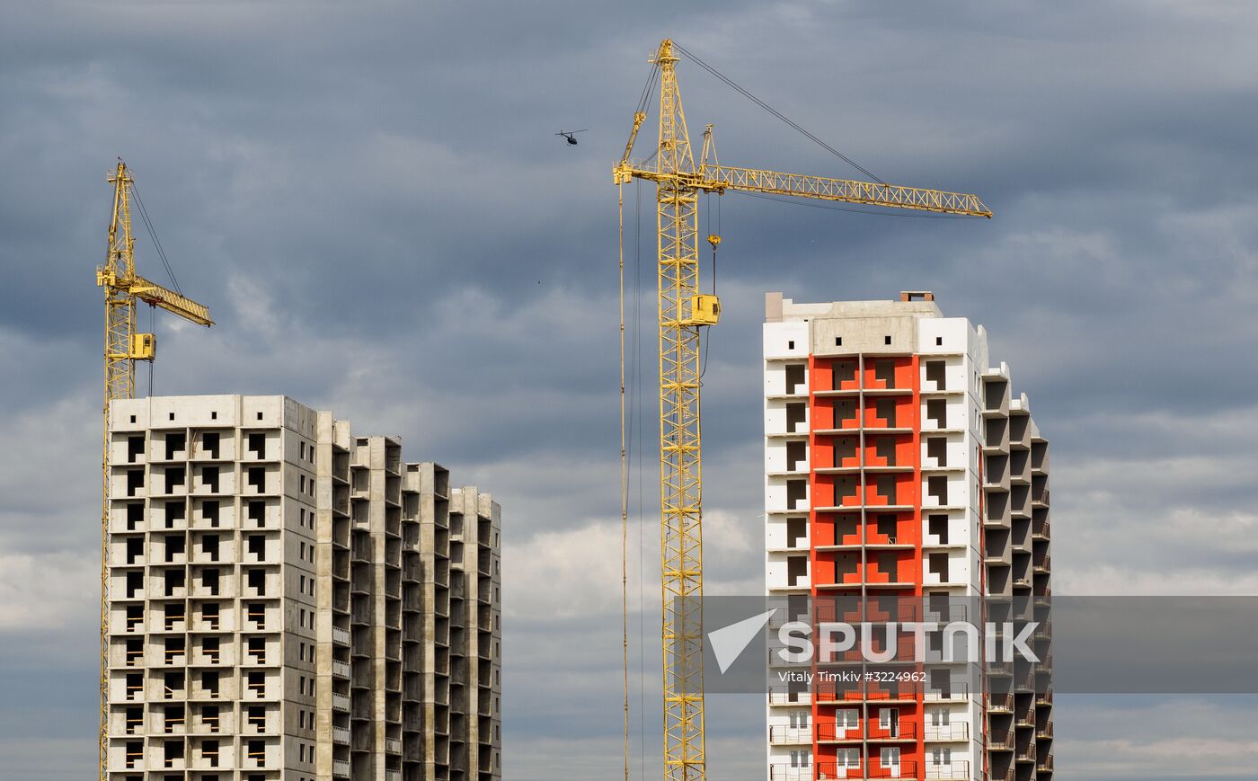 Housing construction in Krasnodar