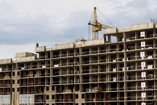 Housing construction in Krasnodar