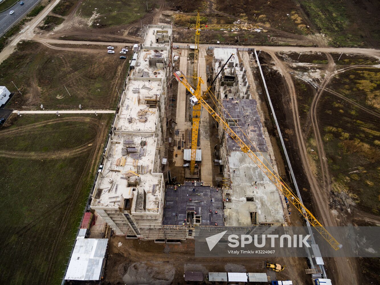 Housing construction in Krasnodar