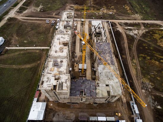Housing construction in Krasnodar