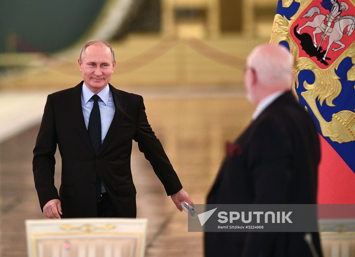 President Vladimir Putin meets with members of Presidential Council for Civil Society and Human Rights