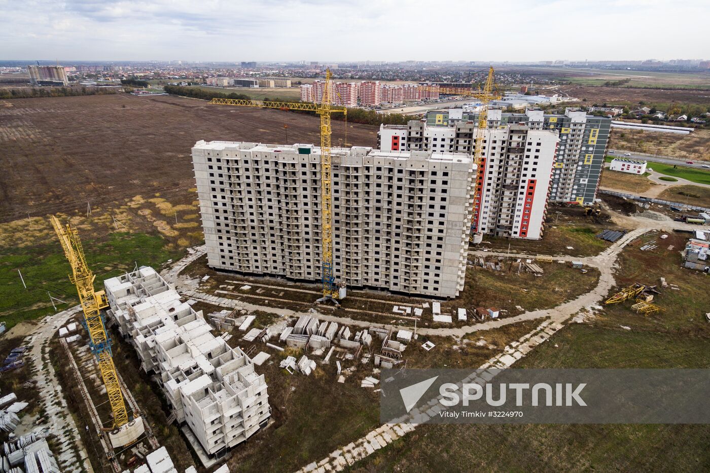 Housing construction in Krasnodar
